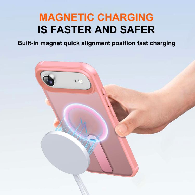 For iPhone Air Fulcrum Standing Bracket MagSafe Phone Case