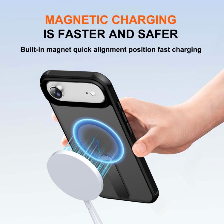 For iPhone Air Fulcrum Standing Bracket MagSafe Phone Case