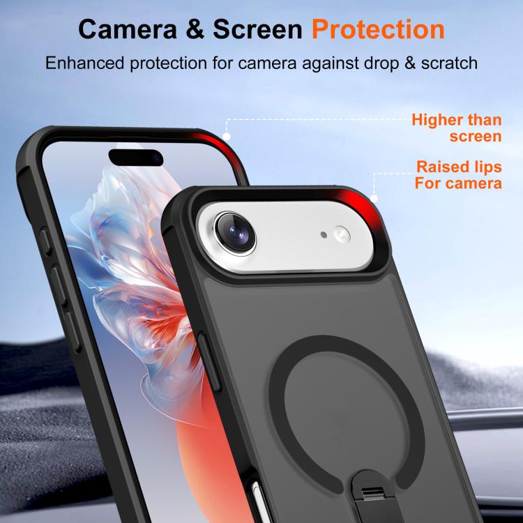 For iPhone Air Fulcrum Standing Bracket MagSafe Phone Case