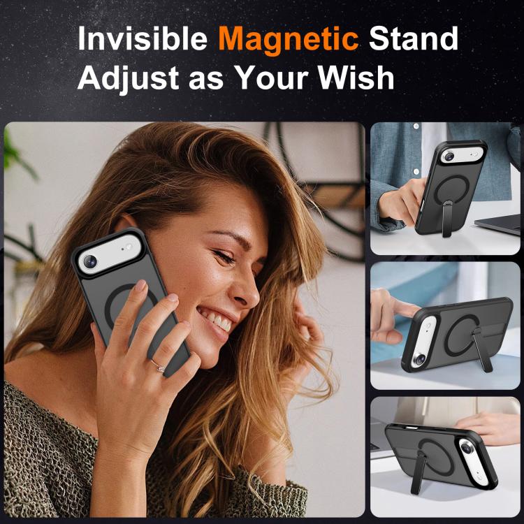 For iPhone Air Fulcrum Standing Bracket MagSafe Phone Case