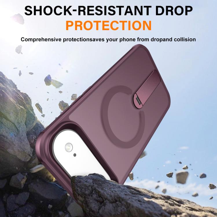 For iPhone Air Fulcrum Standing Bracket MagSafe Phone Case