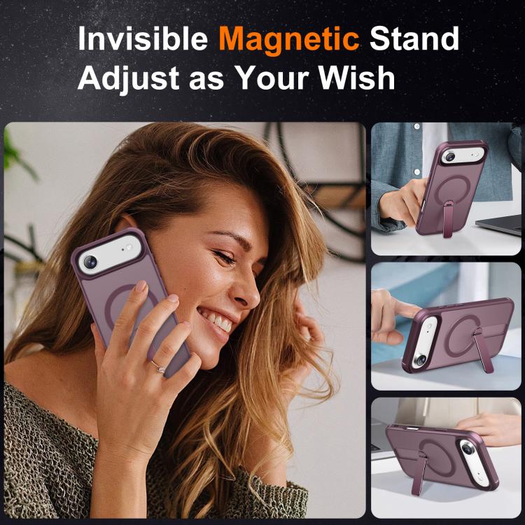 For iPhone Air Fulcrum Standing Bracket MagSafe Phone Case