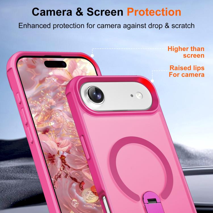 For iPhone Air Fulcrum Standing Bracket MagSafe Phone Case