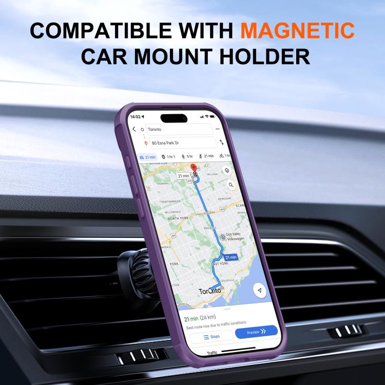 For iPhone Air Fulcrum Standing Bracket MagSafe Phone Case