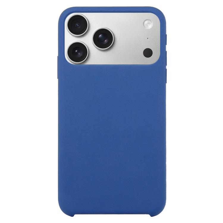 For iPhone 17 Pro Max Solid Silicone Phone Case