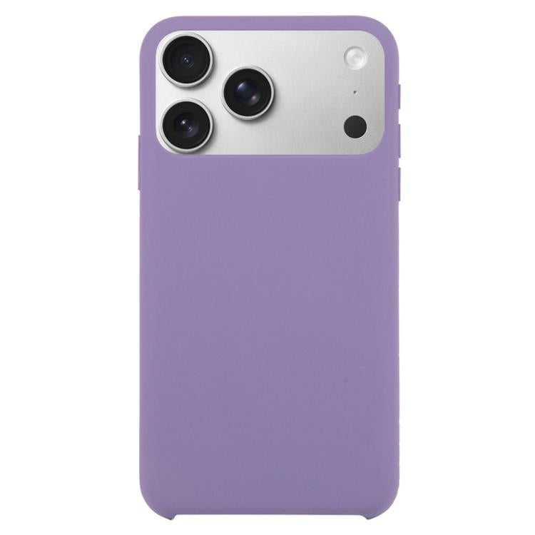 For iPhone 17 Pro Solid Silicone Phone Case