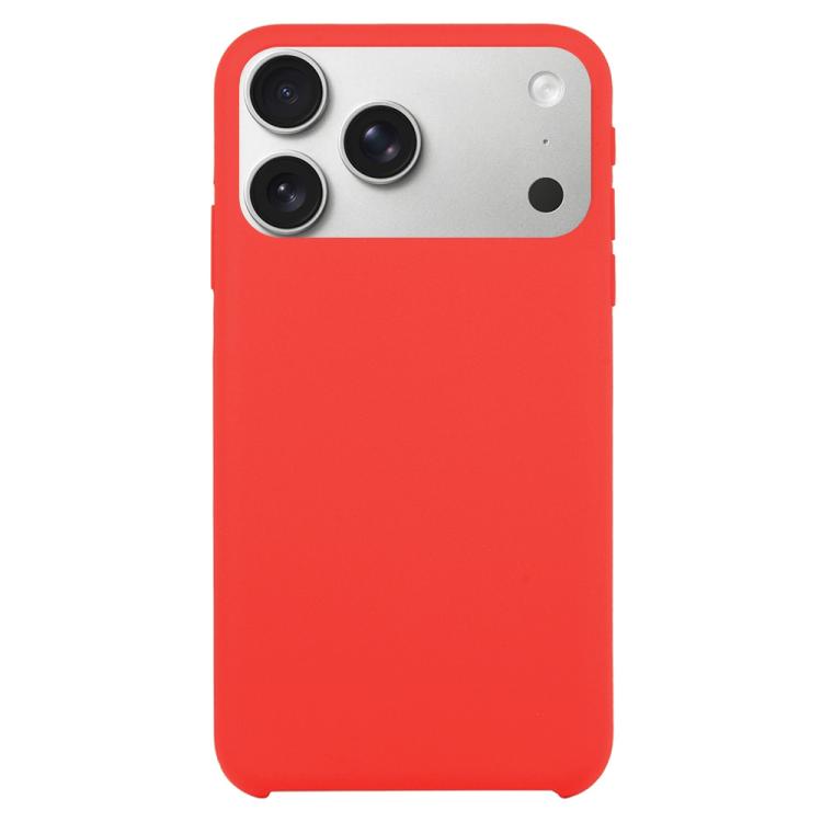 For iPhone 17 Pro Solid Silicone Phone Case