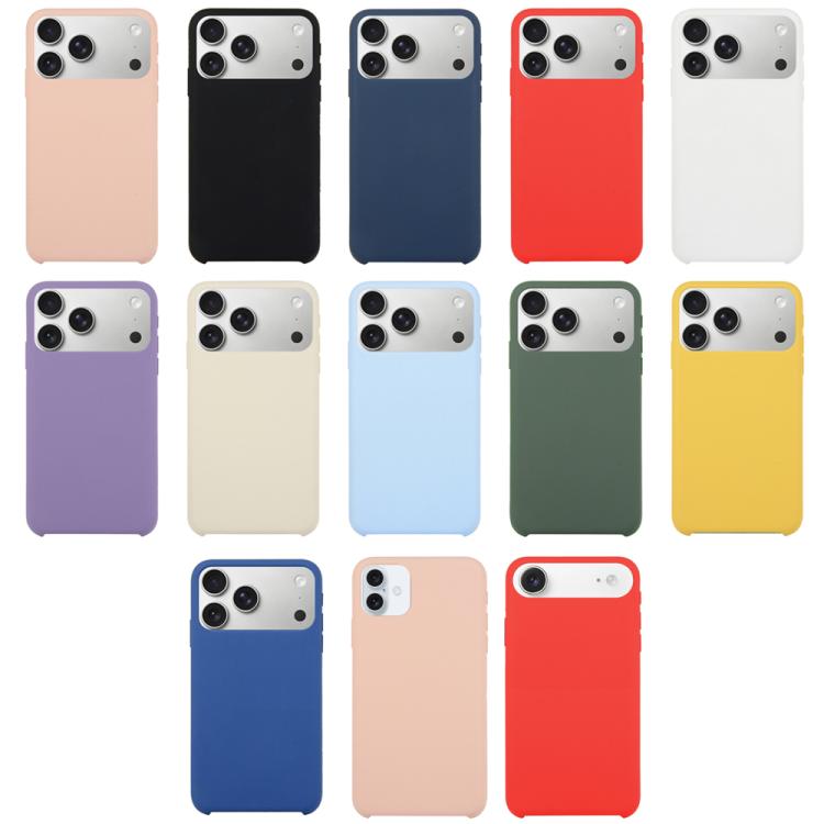 For iPhone Air Solid Silicone Phone Case