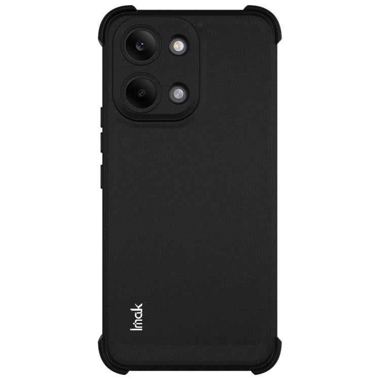 For Redmi Turbo 5 Max 5G/Poco X8 Pro Max 5G imak Shockproof Airbag TPU Phone Case - Matte Black