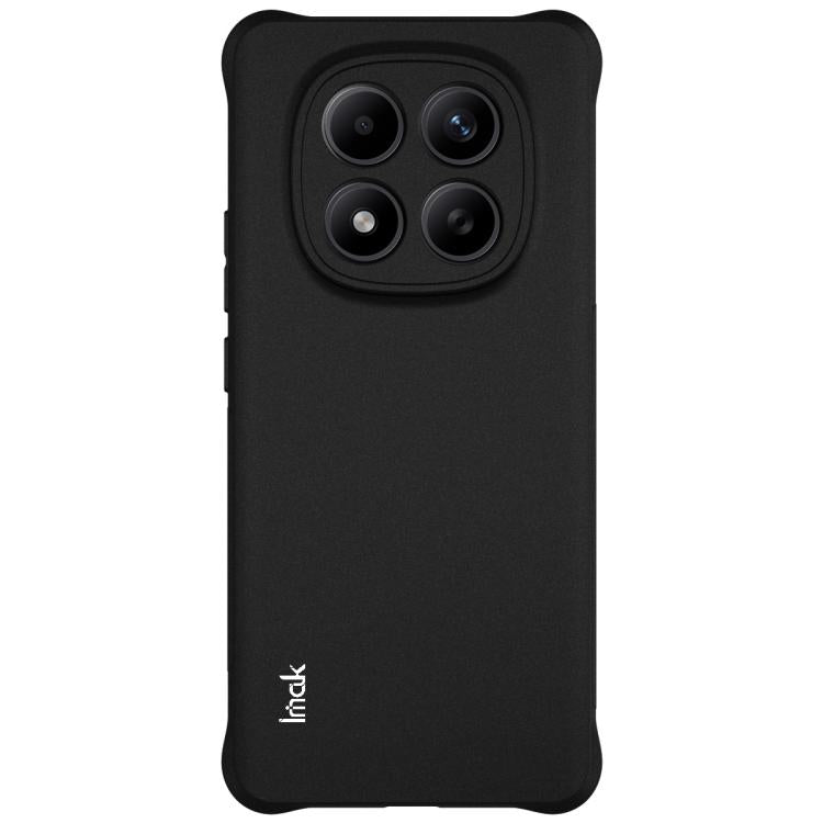 For Redmi Note 15 Pro 4G Global 163.2mm imak Shockproof Airbag TPU Phone Case - Matte Black