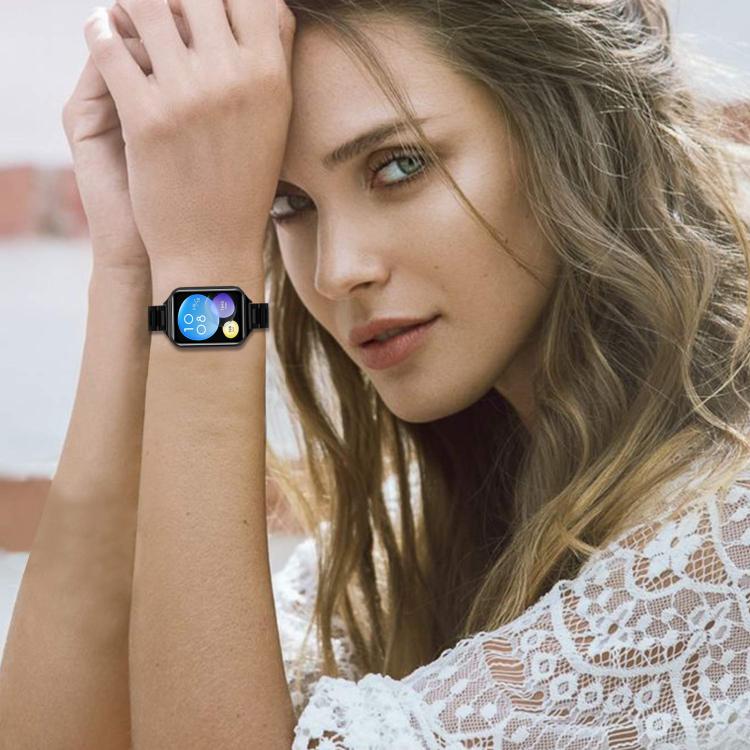 For Redmi Watch6/5/4/Xiaomi Band 9 Pro/8 Pro Slim Butterfly Buckle Metal Stainless Steel Watch Band