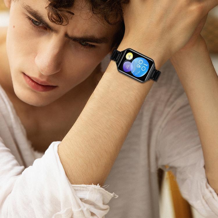 For Redmi Watch6/5/4/Xiaomi Band 9 Pro/8 Pro Slim Butterfly Buckle Metal Stainless Steel Watch Band
