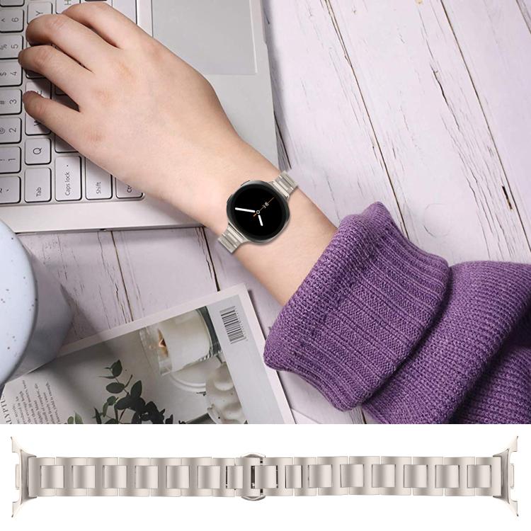 For Samsung Galaxy Ultra 47mm / Ultra 2025 Slim Butterfly Buckle Metal Stainless Steel Watch Band