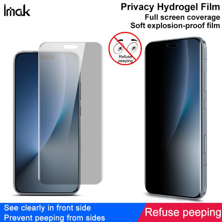 For Honor Magic8 RSR Porsche Design imak Curved Full Screen Privacy Hydraulic Film III
