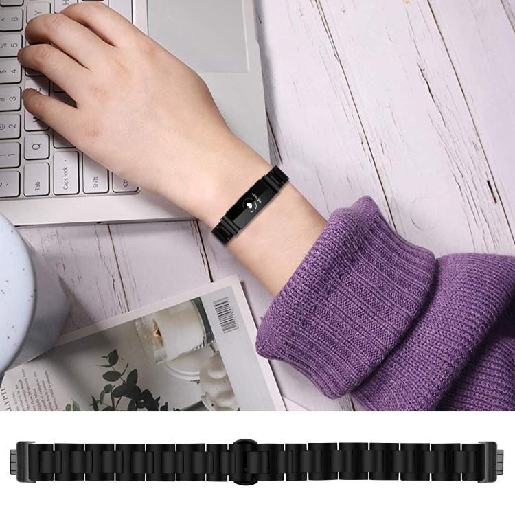 For Fitbit Ace 3 / Ace 2 / Inspire 2 Slim Butterfly Buckle Metal Stainless Steel Watch Band