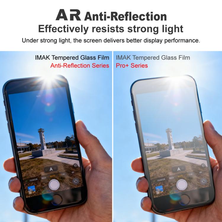 For iPhone Air imak Anti-Reflection Series Full Coverage Tempered Glass Film
