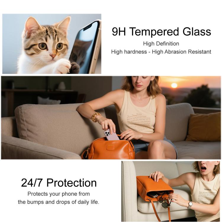 For iPhone Air imak Anti-Reflection Series Full Coverage Tempered Glass Film