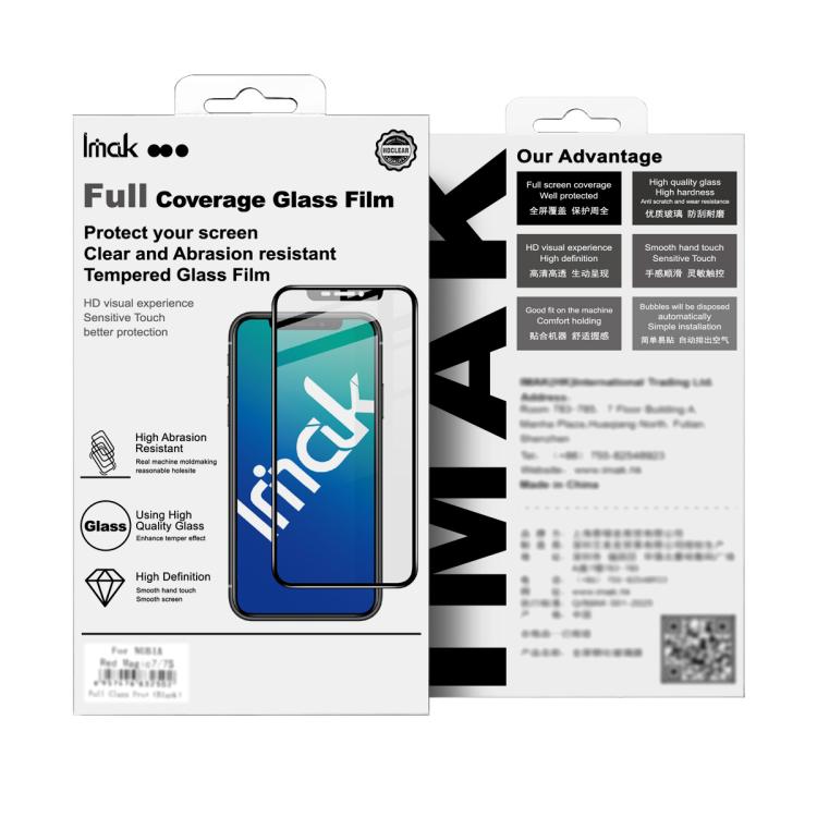 For iPhone Air imak Anti-Reflection Series Full Coverage Tempered Glass Film