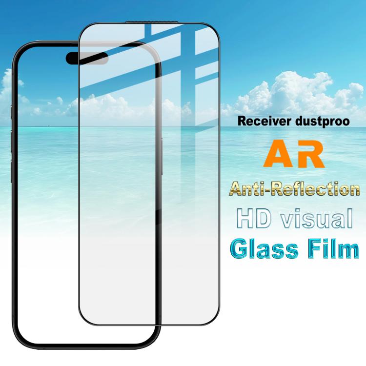 For iPhone 17 Pro imak Anti-Reflection Series Full Coverage Tempered Glass Film