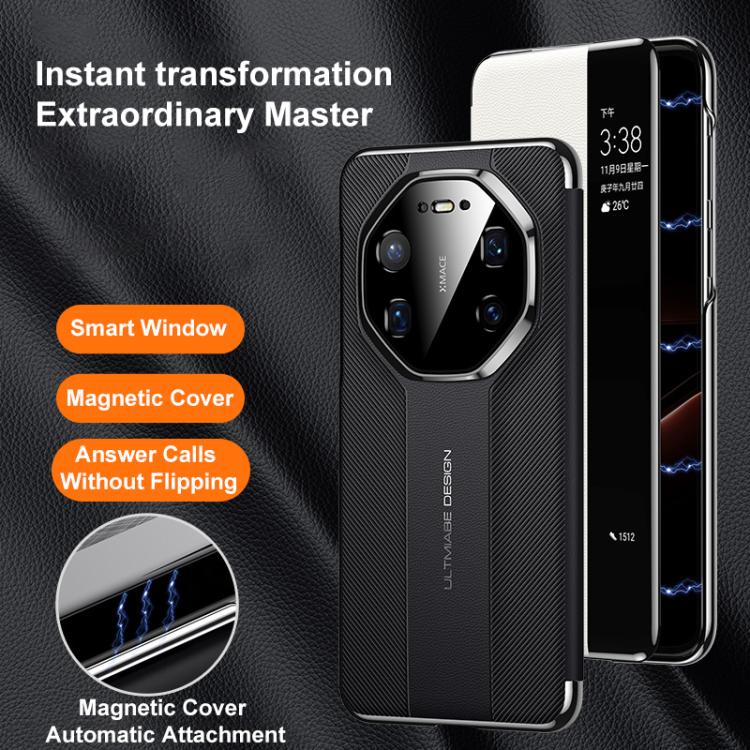 For Huawei Mate 80 Pro / 80 Smart View Window Imitation Ultimate Design Phone Case