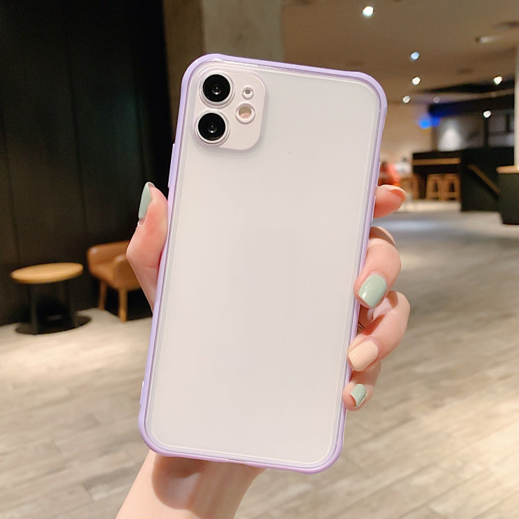 For iPhone 12 mini Shockproof Acrylic Protective Case