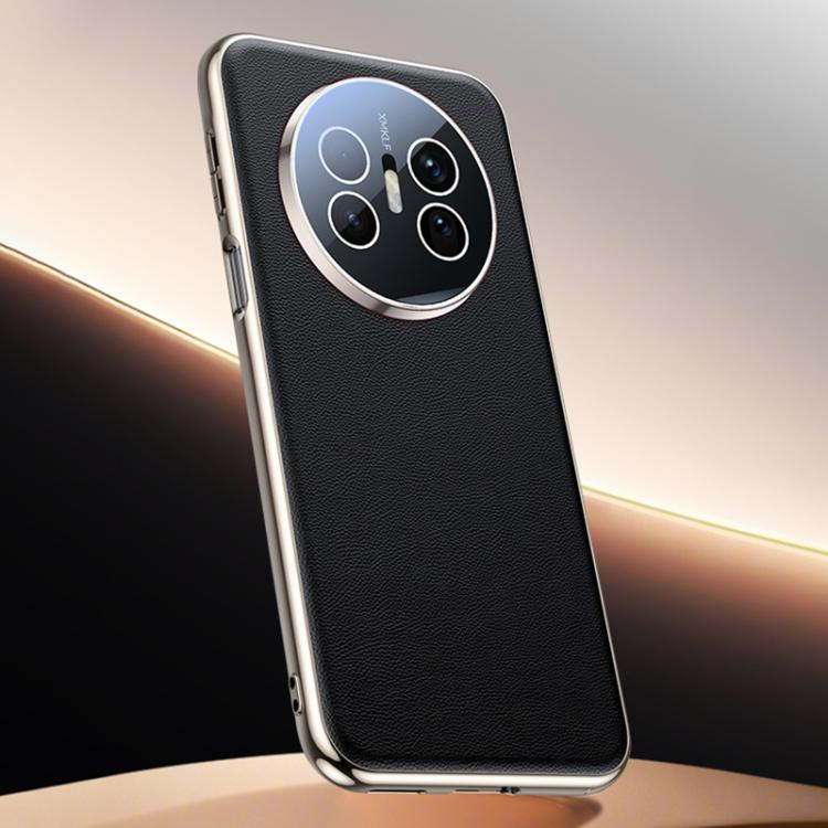 For Huawei Mate 70 Air Skin Feel Leather Texture Cooling Phone Case