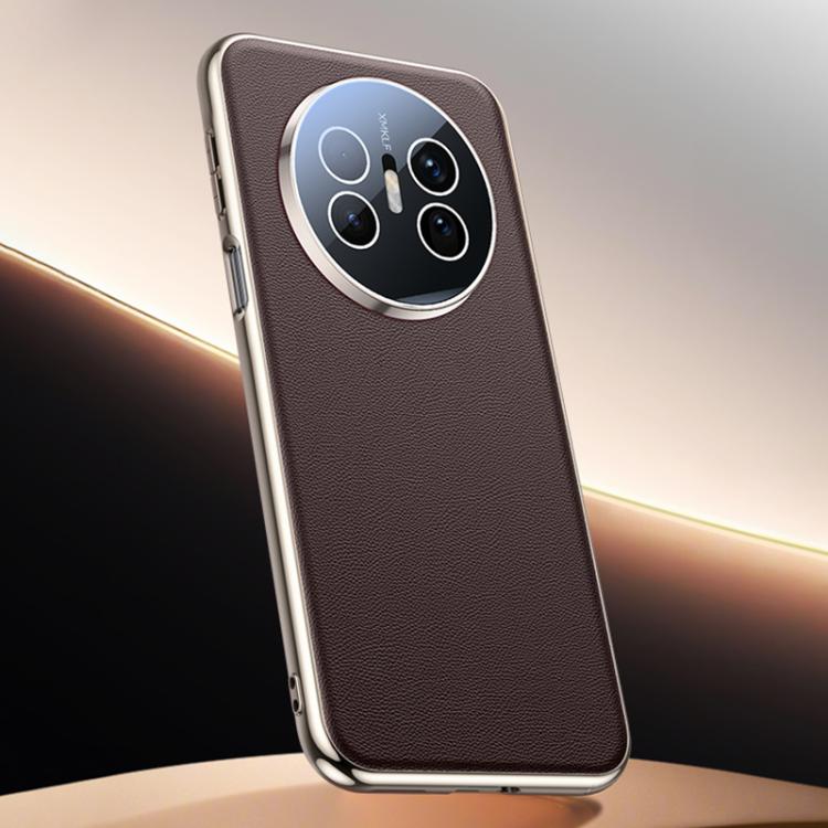 For Huawei Mate 70 Air Skin Feel Leather Texture Cooling Phone Case