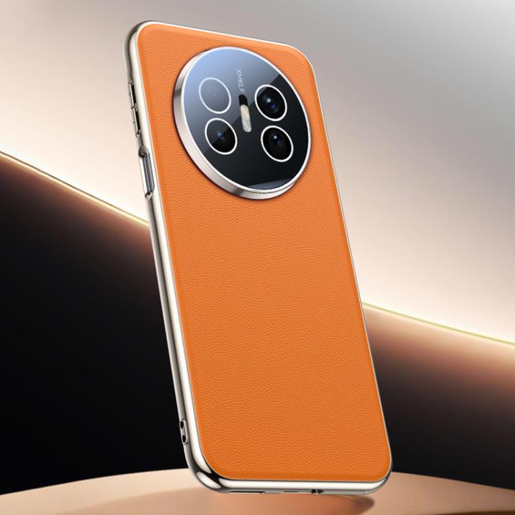 For Huawei Mate 70 Air Skin Feel Leather Texture Cooling Phone Case
