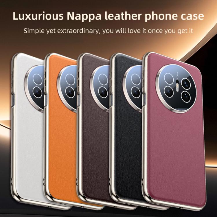 For Huawei Mate 70 Air Skin Feel Leather Texture Cooling Phone Case