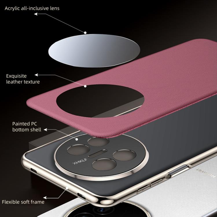 For Huawei Mate 70 Air Skin Feel Leather Texture Cooling Phone Case