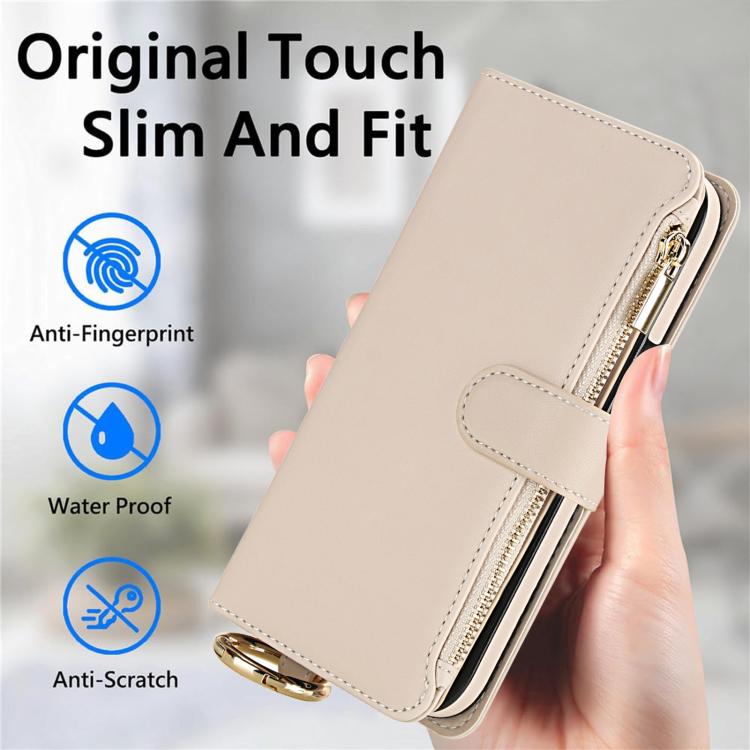 For Google Pixel 10 / 10 Pro Crossbody Ring Multifunctional Wallet Leather Phone Case