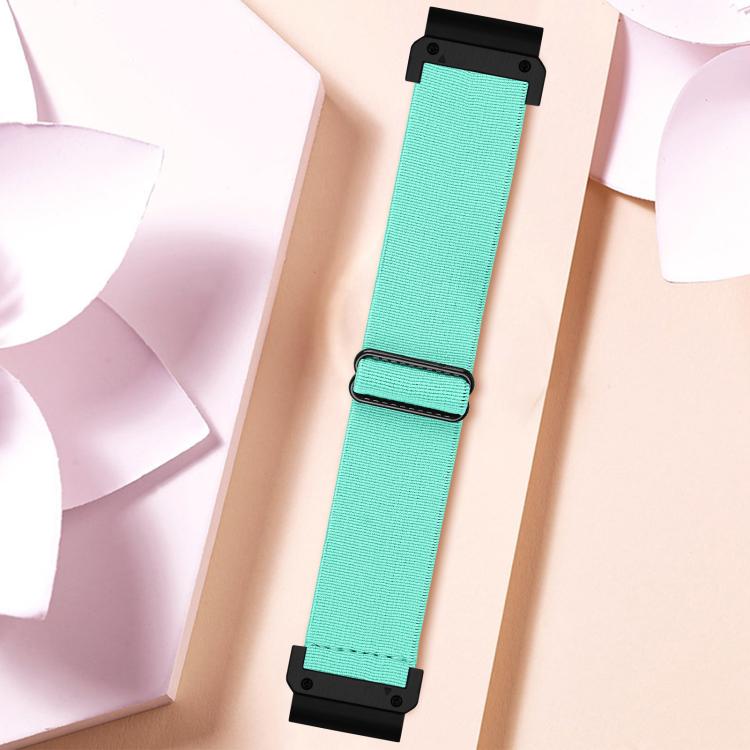 For Garmin 26mm Solid Color Elastic Nylon Watch Band