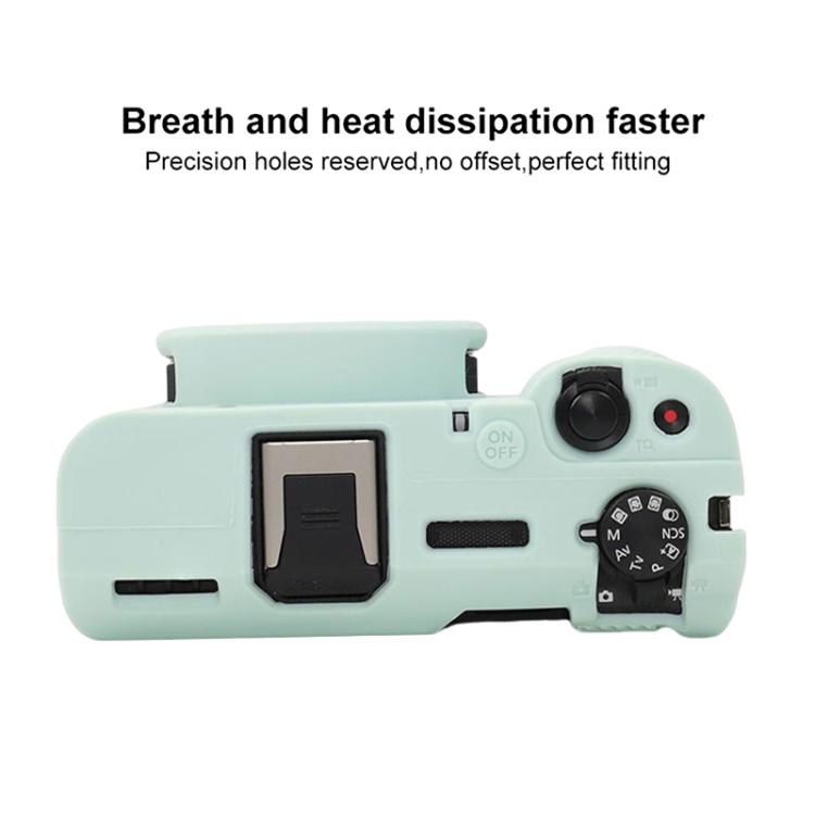 For Canon PowerShot V1 Glossy Soft Silicone Protective Cover