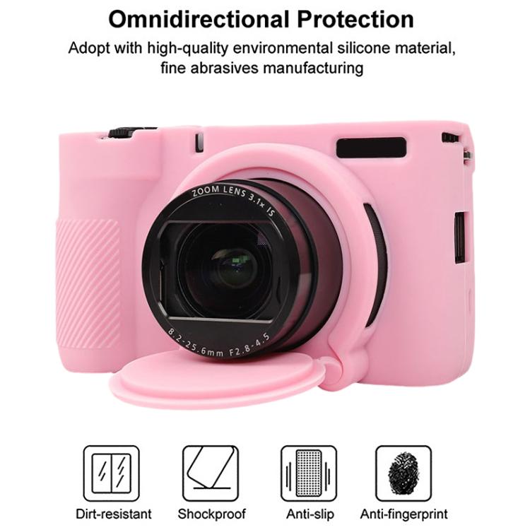 For Canon PowerShot V1 Glossy Soft Silicone Protective Cover