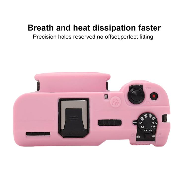 For Canon PowerShot V1 Glossy Soft Silicone Protective Cover