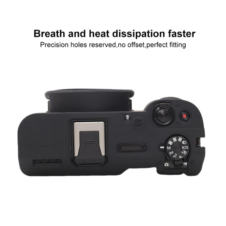 For Canon PowerShot V1 Glossy Soft Silicone Protective Cover