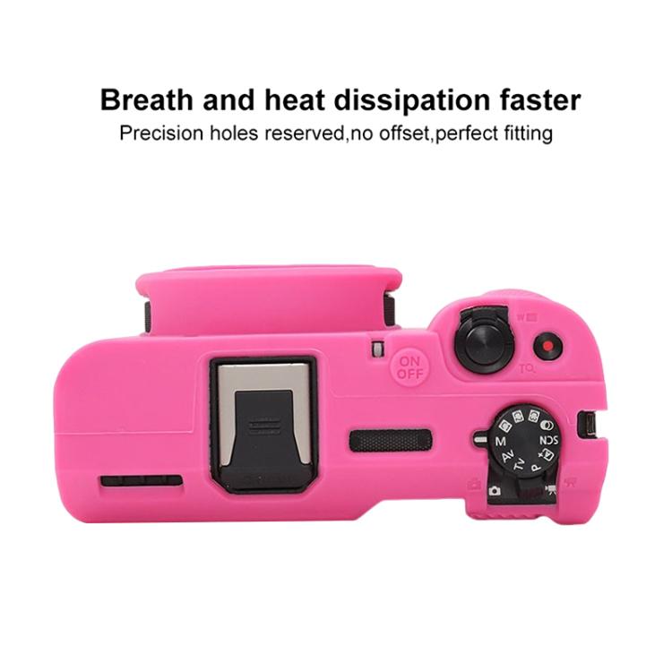 For Canon PowerShot V1 Glossy Soft Silicone Protective Cover