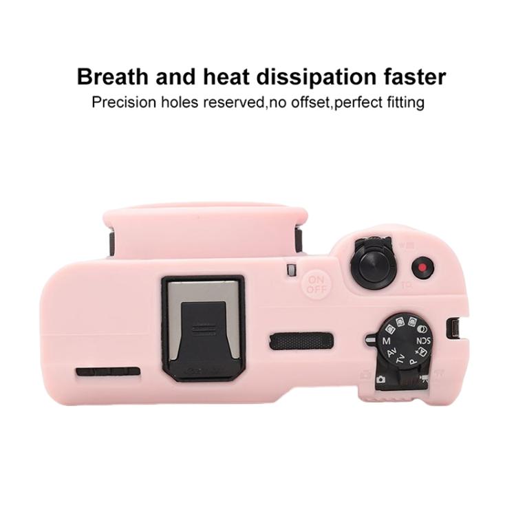 For Canon PowerShot V1 Glossy Soft Silicone Protective Cover