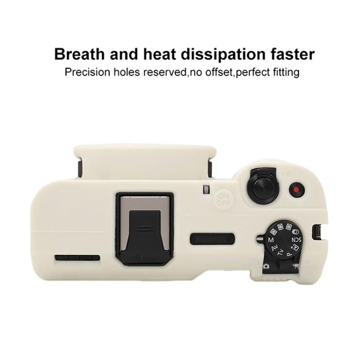 For Canon PowerShot V1 Glossy Soft Silicone Protective Cover