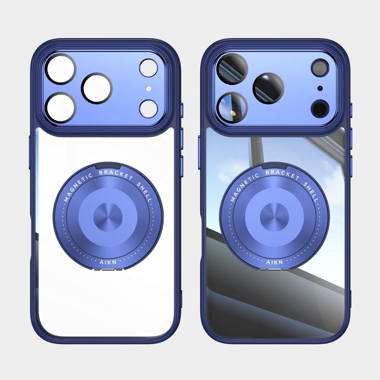 For iPhone 17 Pro Max 360 Holder Magsafe Acrylic Hybrid TPU Phone Case