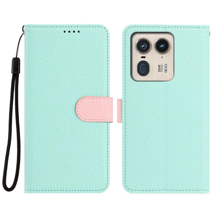 For Motorola Moto X50 Ultra / Edge 50 Ultra Detachable Litchi Texture Magnetic Vegan Leather Phone Case