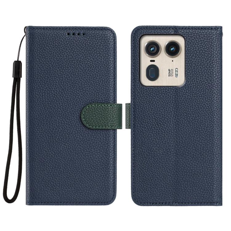 For Motorola Moto X50 Ultra / Edge 50 Ultra Detachable Litchi Texture Magnetic Vegan Leather Phone Case
