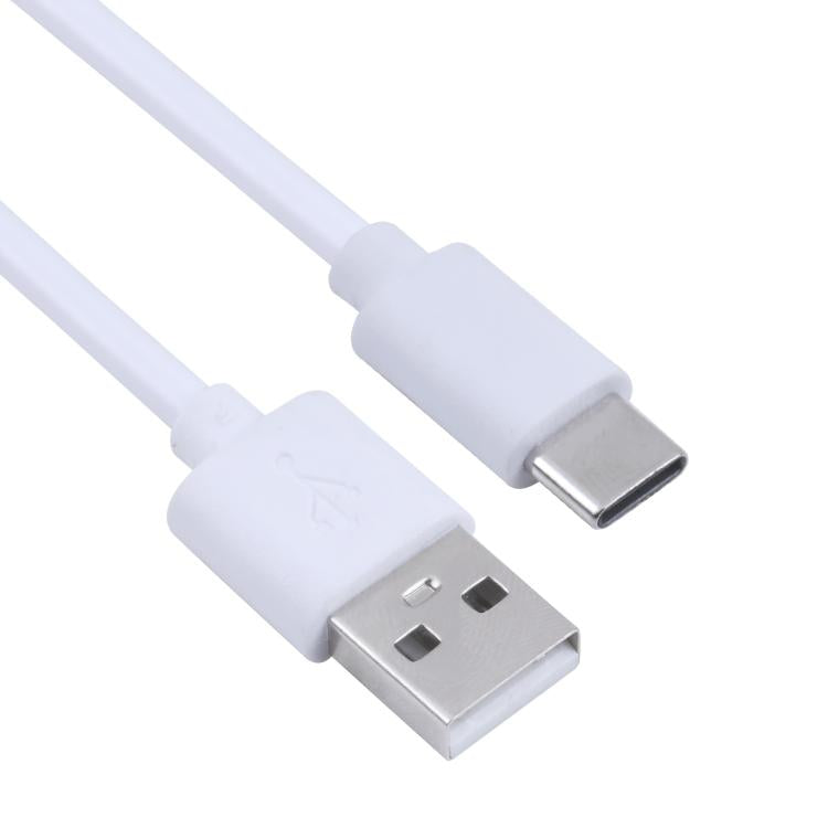 USB to USB-C / Type-C Copper Core Charging Cable, Length:2m - White