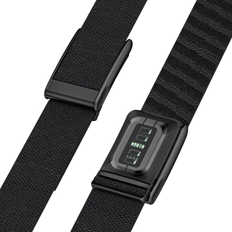 For WHOOP 5.0 Electrocardiogram Elastic Force Decorative Design Nylon Watch Band
