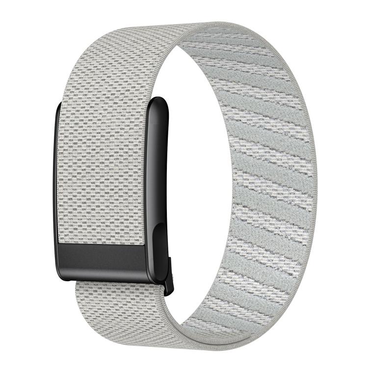 For WHOOP 5.0 Electrocardiogram Elastic Force Decorative Design Nylon Watch Band