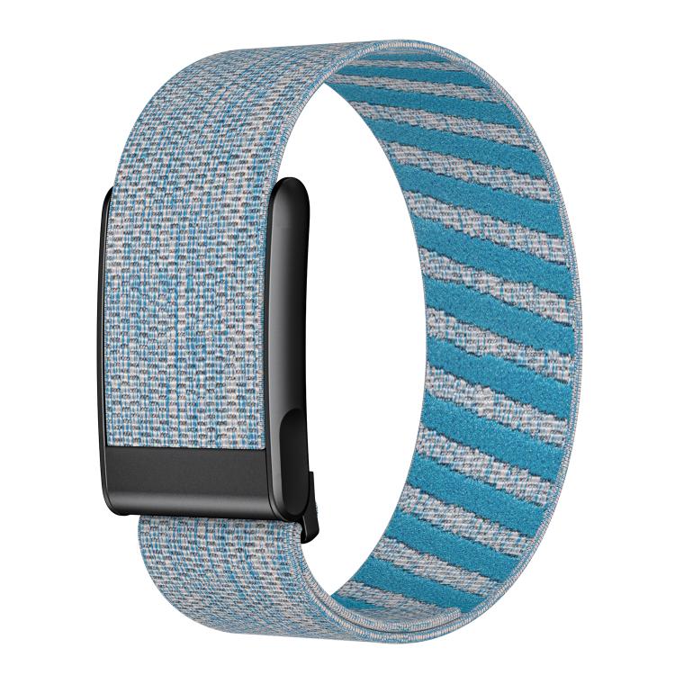 For WHOOP 5.0 Electrocardiogram Elastic Force Decorative Design Nylon Watch Band