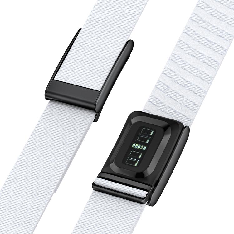 For WHOOP 5.0 Regular Elastic Force Decorative Design Nylon Watch Band