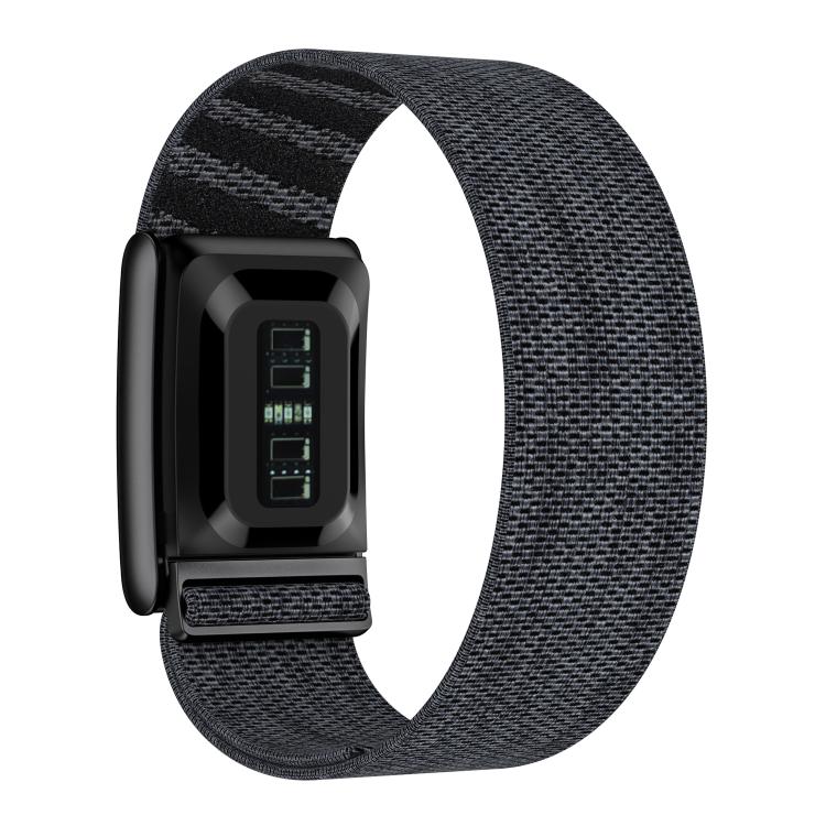 For WHOOP 5.0 Regular Elastic Force Decorative Design Nylon Watch Band