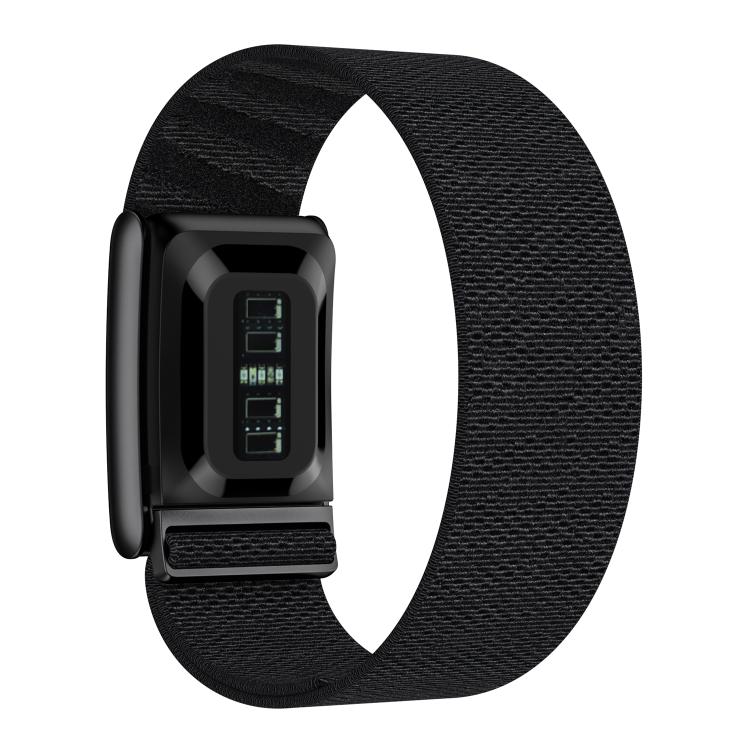 For WHOOP 5.0 Regular Elastic Force Decorative Design Nylon Watch Band