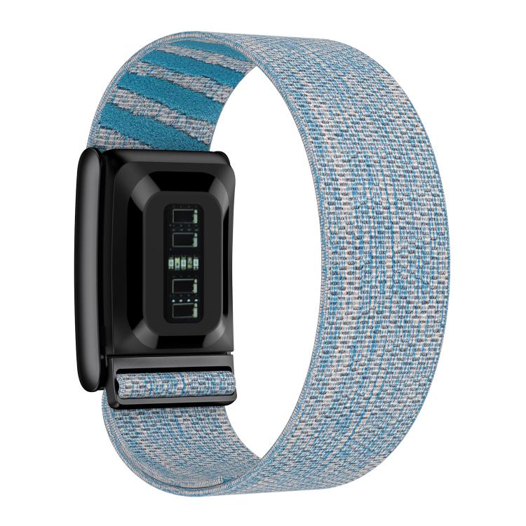 For WHOOP 5.0 Regular Elastic Force Decorative Design Nylon Watch Band